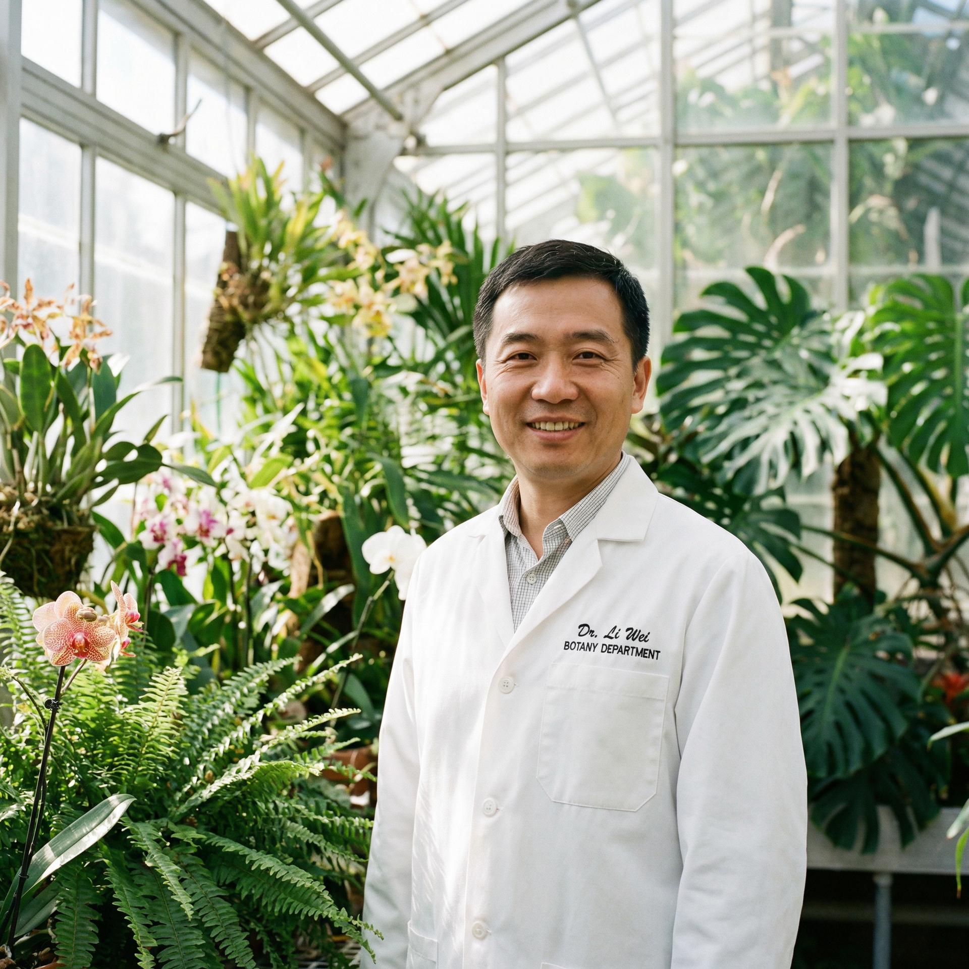 黑丝植物视频专家李伟博士